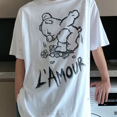 市场上装-T恤-休闲T恤