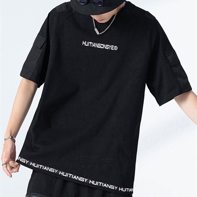 市场上装-T恤-微潮T恤