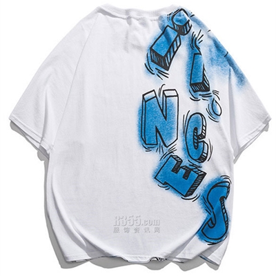 市场上装-T恤-微潮T恤