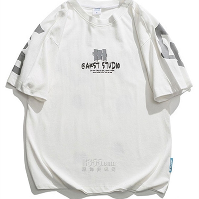 市场上装-T恤-微潮T恤