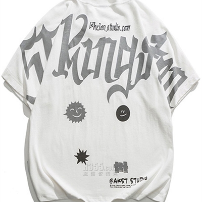 市场上装-T恤-微潮T恤