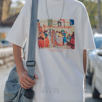 市场上装-T恤-休闲T恤