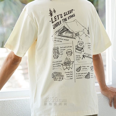 市场上装-T恤-休闲T恤