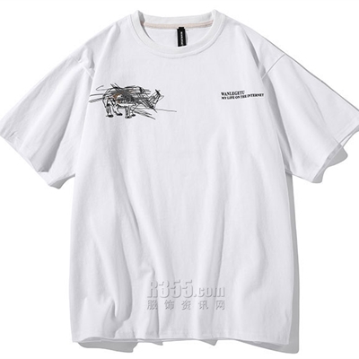 市场上装-T恤-休闲T恤