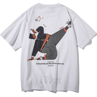 市场上装-T恤-休闲T恤