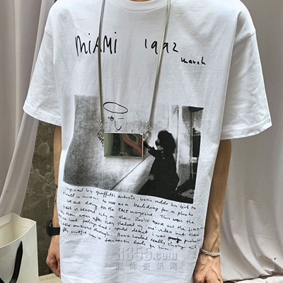 市场上装-T恤-休闲T恤