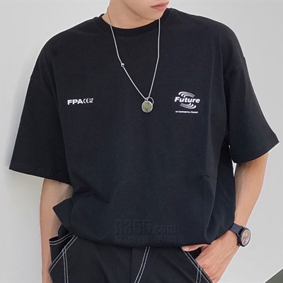 市场上装-T恤-微潮T恤