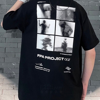 市场上装-T恤-微潮T恤