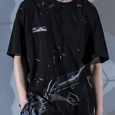 市场上装-T恤-微潮T恤