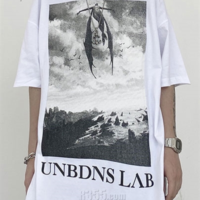 市场上装-T恤-微潮T恤