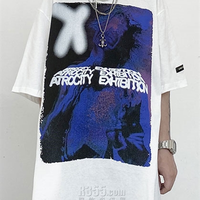 市场上装-T恤-微潮T恤