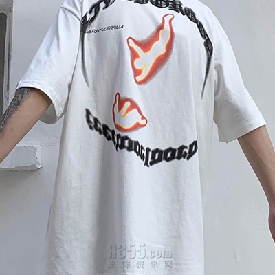 市场上装-T恤-微潮T恤