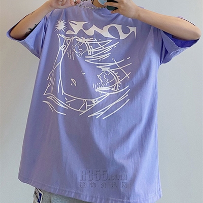 市场上装-T恤-微潮T恤