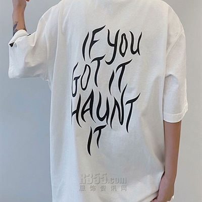 市场上装-T恤-微潮T恤