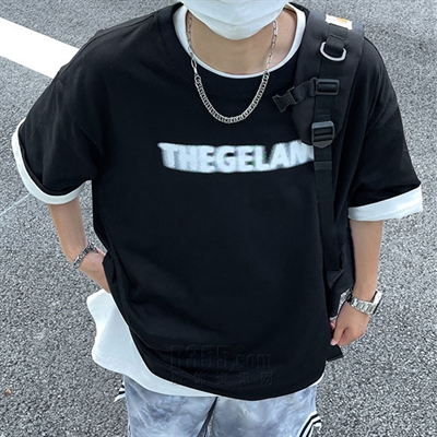 市场上装-T恤-微潮T恤