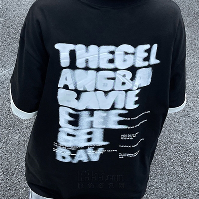 市场上装-T恤-微潮T恤