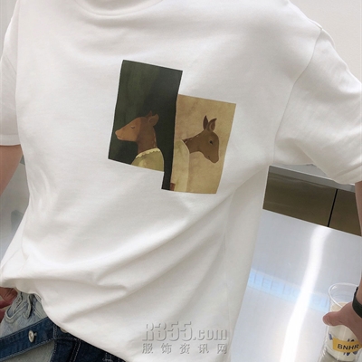 市场上装-T恤-休闲T恤