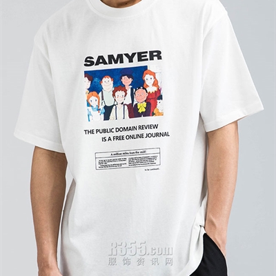 市场上装-T恤-休闲T恤