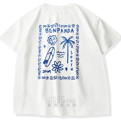 市场上装-T恤-休闲T恤