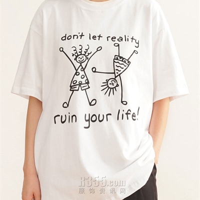 市场上装-T恤-休闲T恤