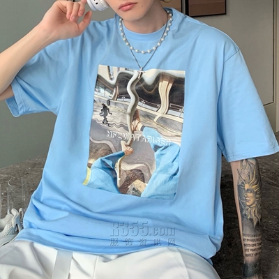 市场上装-T恤-休闲T恤