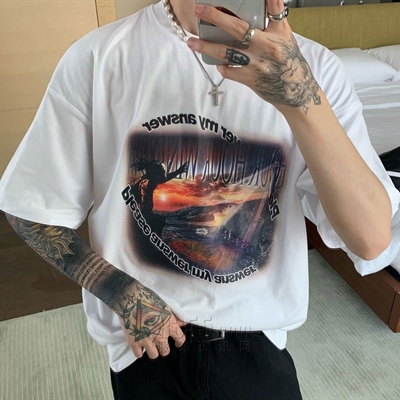 市场上装-T恤-休闲T恤