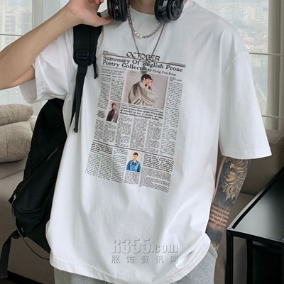 市场上装-T恤-休闲T恤