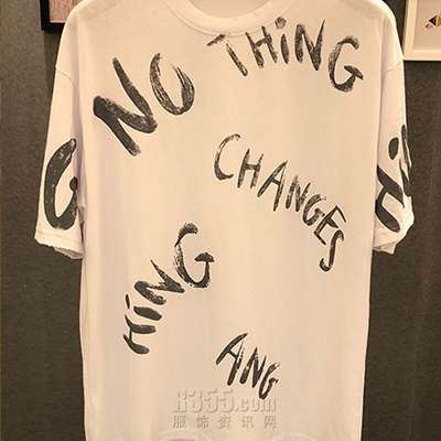 市场上装-T恤-休闲T恤【实拍】