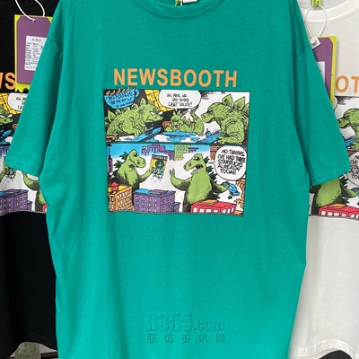 市场上装-T恤-休闲T恤【实拍】