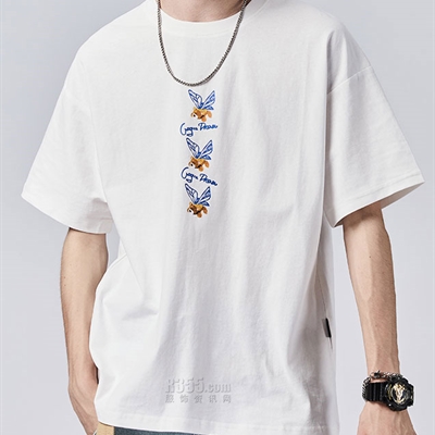 市场上装-T恤-微潮T恤