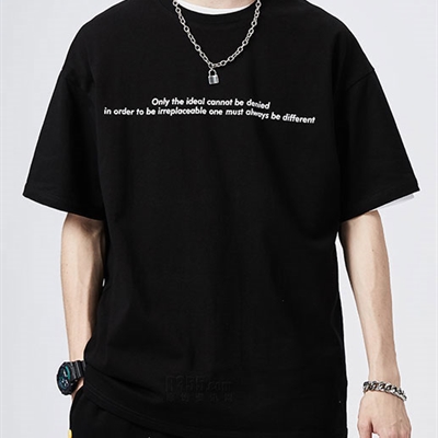 市场上装-T恤-微潮T恤