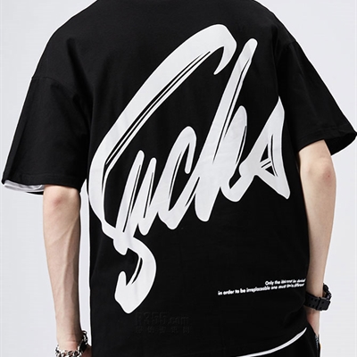 市场上装-T恤-微潮T恤