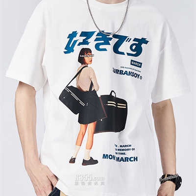 市场上装-T恤-休闲T恤