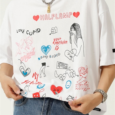 市场上装-T恤-休闲T恤