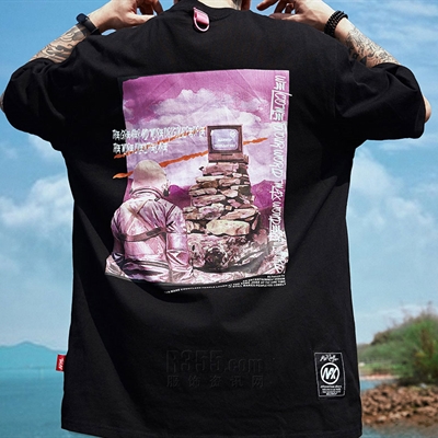 市场上装-T恤-微潮T恤