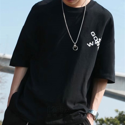 市场上装-T恤-微潮T恤