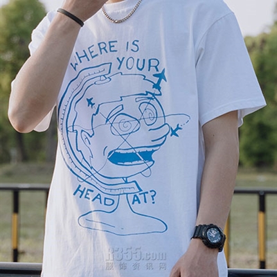 市场上装-T恤-休闲T恤