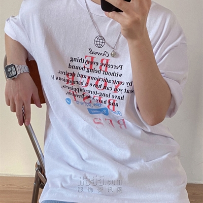 市场上装-T恤-休闲T恤