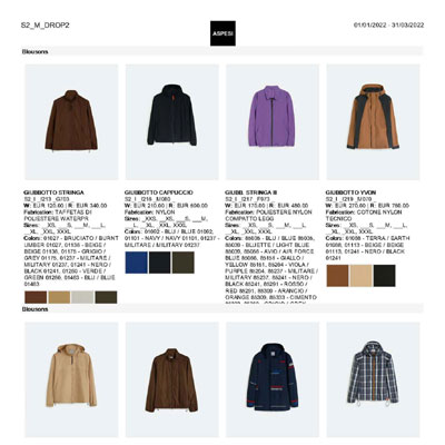 2022春夏_Aspesi_服装_欧洲大牌资料