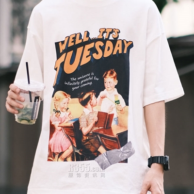 市场上装-T恤-休闲T恤