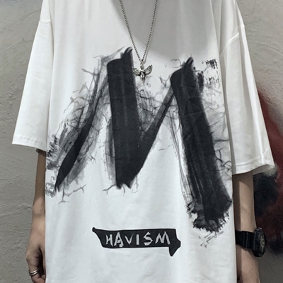 市场上装-T恤-微潮T恤