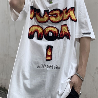 市场上装-T恤-微潮T恤