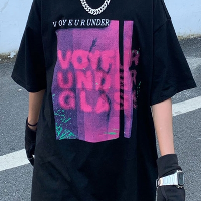 市场上装-T恤-微潮T恤