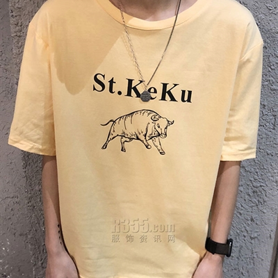 市场上装-T恤-休闲T恤