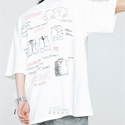 市场上装-T恤-休闲T恤