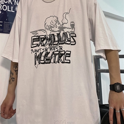 市场上装-T恤-微潮T恤