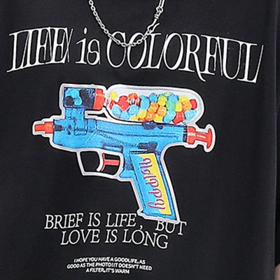 市场上装-T恤-微潮T恤