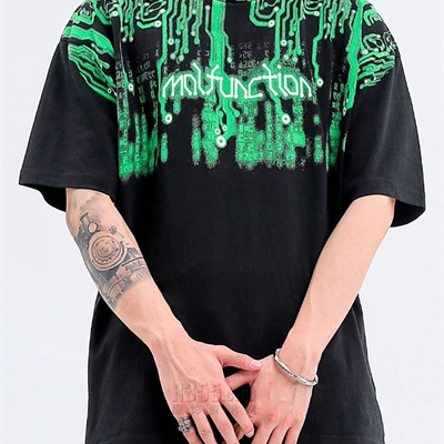 市场上装-T恤-微潮T恤