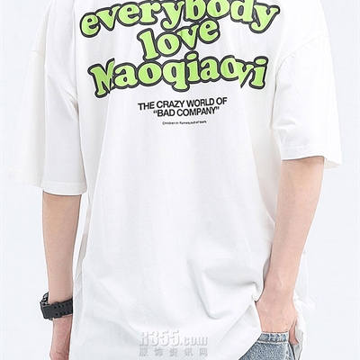 市场上装-T恤-微潮T恤