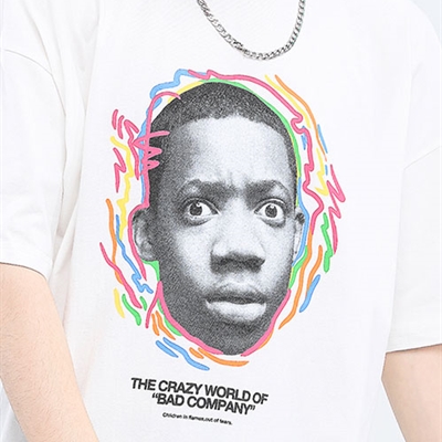 市场上装-T恤-微潮T恤